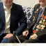 Алексей Баскаев поздравил со 105-летием ветерана ВОВ Афанасия Солнышкина. - Город Черкесск